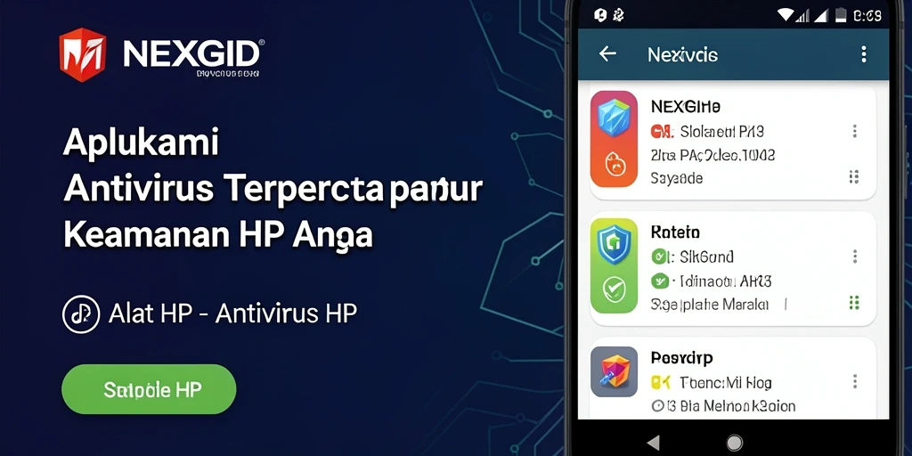 Tampilan antarmuka pengguna NEXGID yang intuitif dan mudah digunakan.