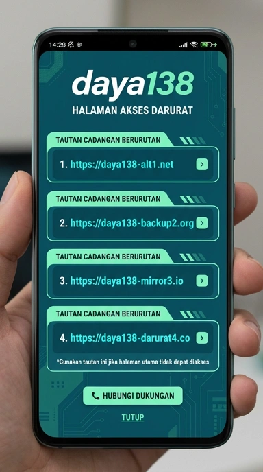 Halaman Link Alternatif Daya138 untuk Pengguna Android