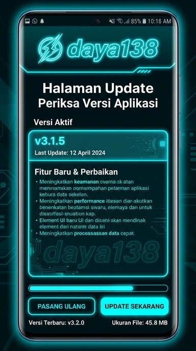 Riwayat Versi Daya138 untuk Pengguna Android